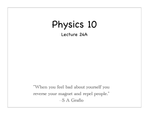 Lecture 24A - UCSD Physics