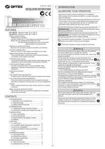 AX-100TFR/AX-200 TFR AX-100TFR/AX-200 TFR