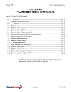 TrayMaster Deaerator - Cleaver