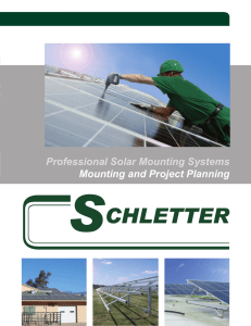 Professional Solar Mounting Systems Mounting and