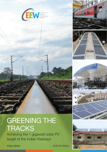 Railway Report.indd - Council on Energy, Environment and Water