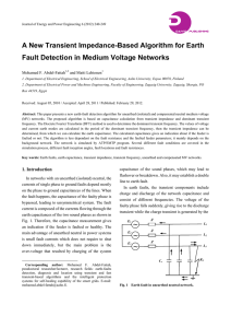 A New Transient Impedance-Based Algorithm for