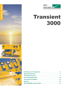 Transient 3000 - HV TECHNOLOGIES, Inc.