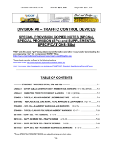 division vii – traffic control devices