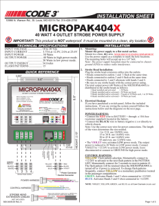 Micropak404X Install Manual