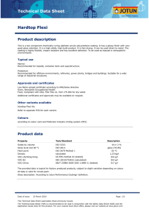 Technical Data Sheet Hardtop Flexi