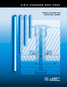 DME Heat Pipes Brochure PDF - Viewmold provide injection mold
