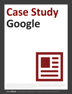Google Case Study now