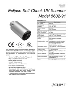 Eclipse Self-Check UV Scanner Model 5602-91