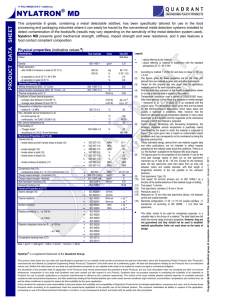 Nylatron MD (Product Data Sheet)