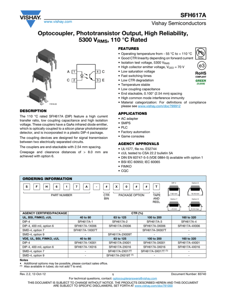 SFH617A - Pollin