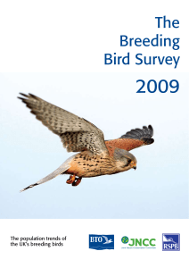 The Breeding Bird Survey - British Trust for Ornithology