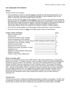 BBS DAC Guidelines - Harvard Medical School