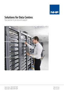 Solutions for Data Centres
