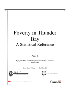 Poverty in Thunder Bay - Kinna