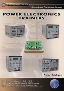Power Electronics Products List