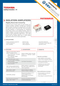 isolation amplifiers