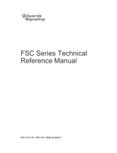 FSC Series Technical Reference Manual