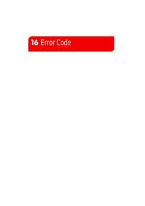 16 Error Code