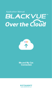 BlackVue Over The Cloud Manual