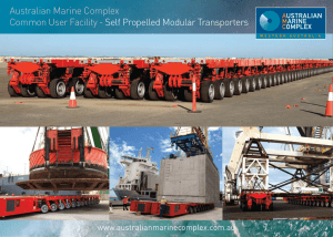 AMCCUF Self Propelled Modular Transporters Brochure