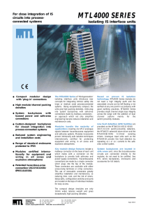 mtl4000 series common specification