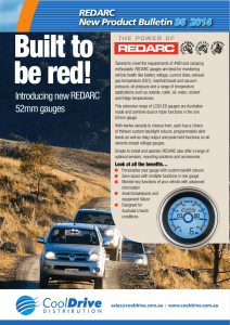 36. REDARC Digital Gauges