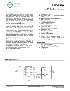 AMS2596 - Advanced Monolithic Systems