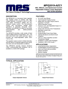 MPQ2019-AEC1 - Monolithic Power System