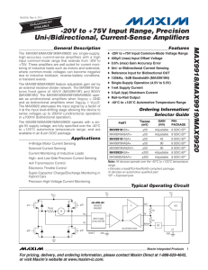 Maxim Integrated MAX9918 current