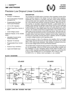 Precision Low Dropout Linear Controllers (Rev. A)