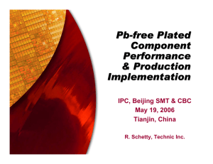 Pd-Free Plated Component Performance (Slides) Tianjin 5