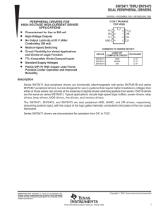 Dual Peripheral Drivers