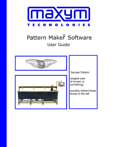 Window Pattern Maker Manual