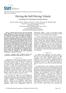 Driving the Self-Driving Vehicle