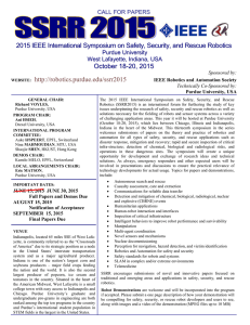 2015 IEEE International Symposium on Safety, Security