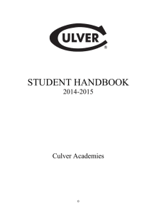 Student Handbook - Alumni