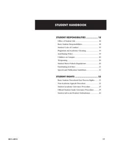 student handbook - Pensacola State College