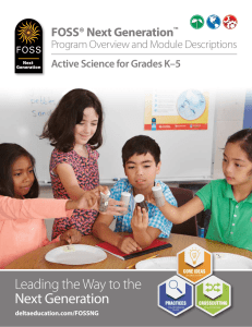 FOSS Next Generation Brochure