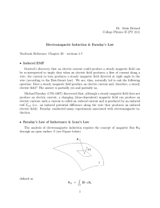 Dr. Alain Brizard College Physics II (PY 211)