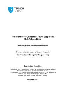 Master Thesis in Electrical Engineering