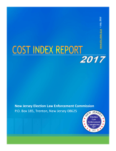 New Jersey Election Law Enforcement Commission P.O. Box 185