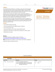 xCella™ Wireless Remote Modules