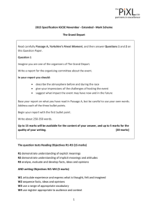 1 2015 Specification IGCSE November - Extended