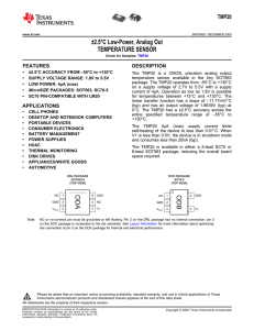 TMP20 - Texas Instruments
