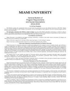 The Miami Bulletin