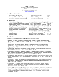 Daniel P. Abrams University of Illinois Urbana-Champaign