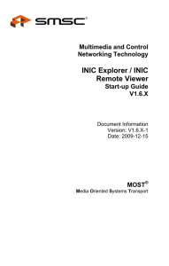 INIC Explorer / INIC Remote Viewer