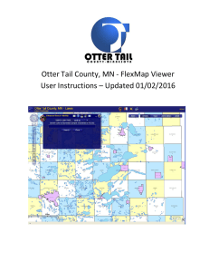 Otter Tail County, MN - FlexMap Viewer User Instructions – Updated