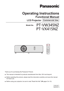 User Manual - Projector Central